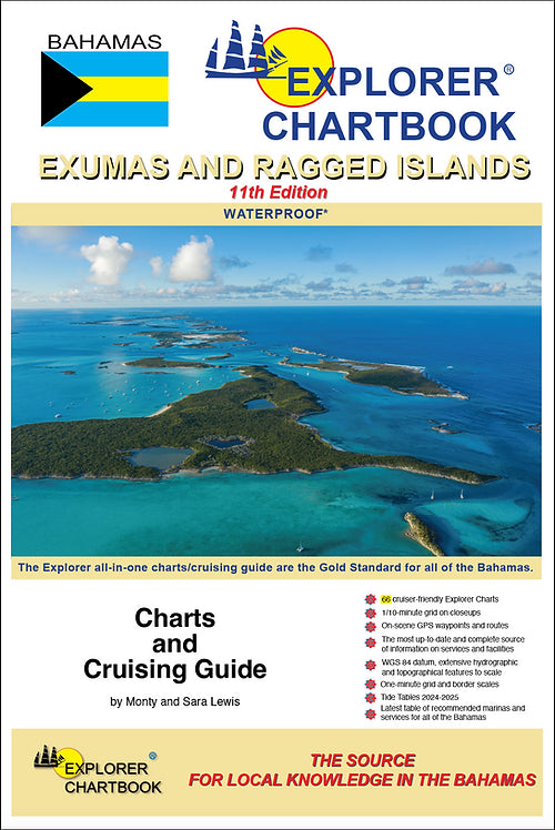 Exumas & Ragged Island Explorer Chartbook 11ED