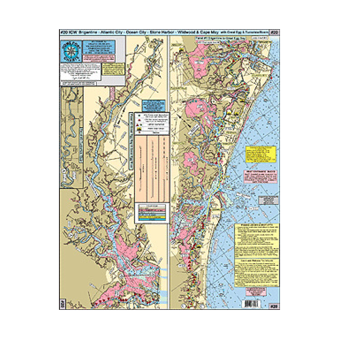 HPC 20 ICW Brigantine, Atlantic City, Ocean City, Stone Harbor, Wildwood, Cape May (with the Great Egg and Tuckahoe Rivers)