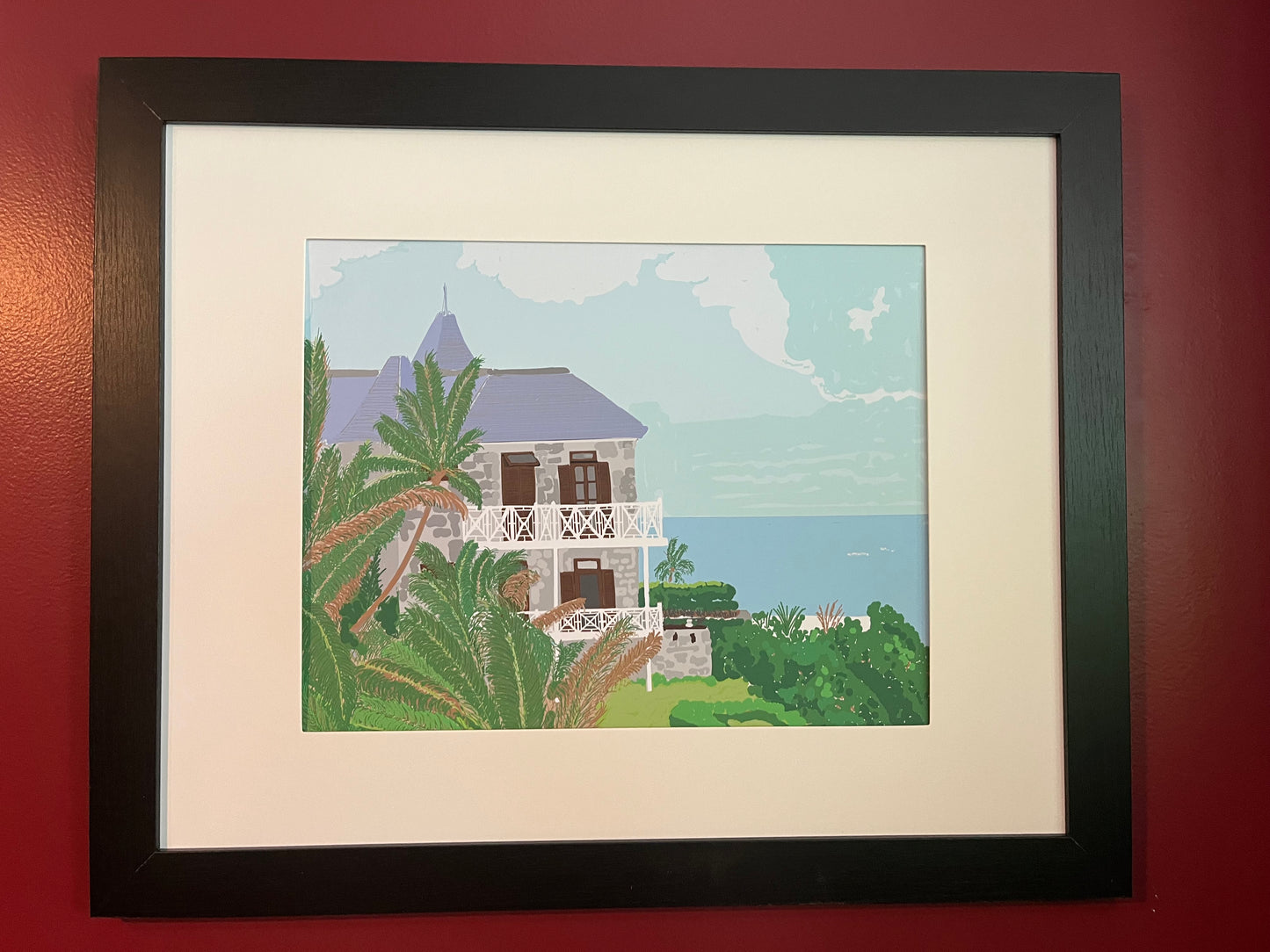 Crane Beach Resort, Room 101 St Philip, Barbados - Framed Print