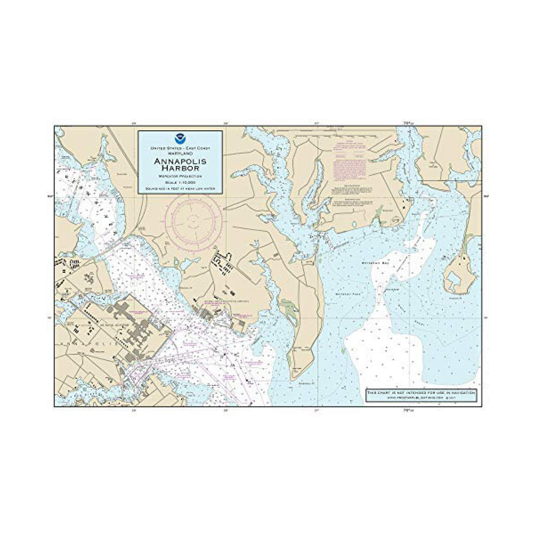 Nautical Placemat Annapolis 12"x18"
