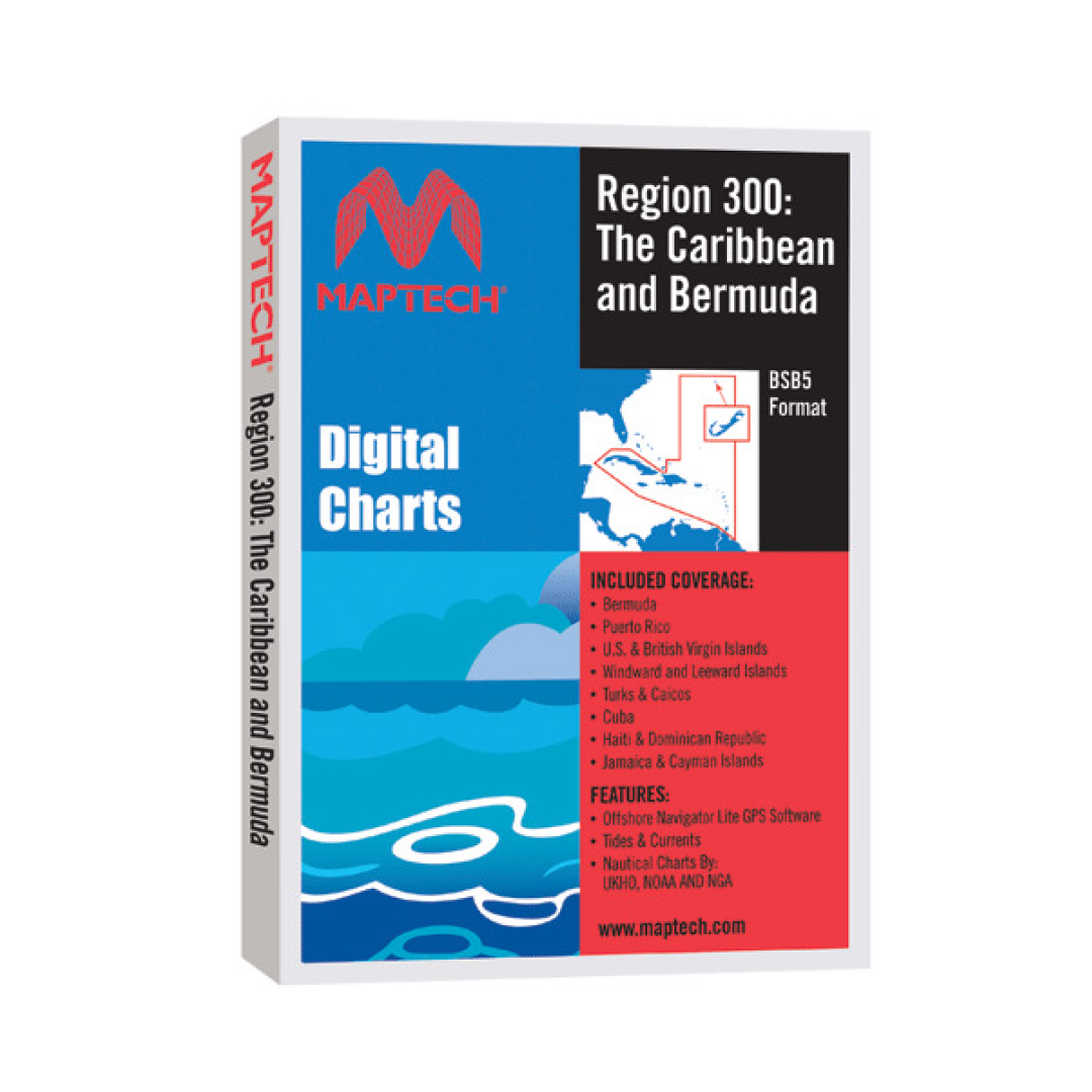 Caribbean and Bermuda Charts DVD – Pilothouse Charts