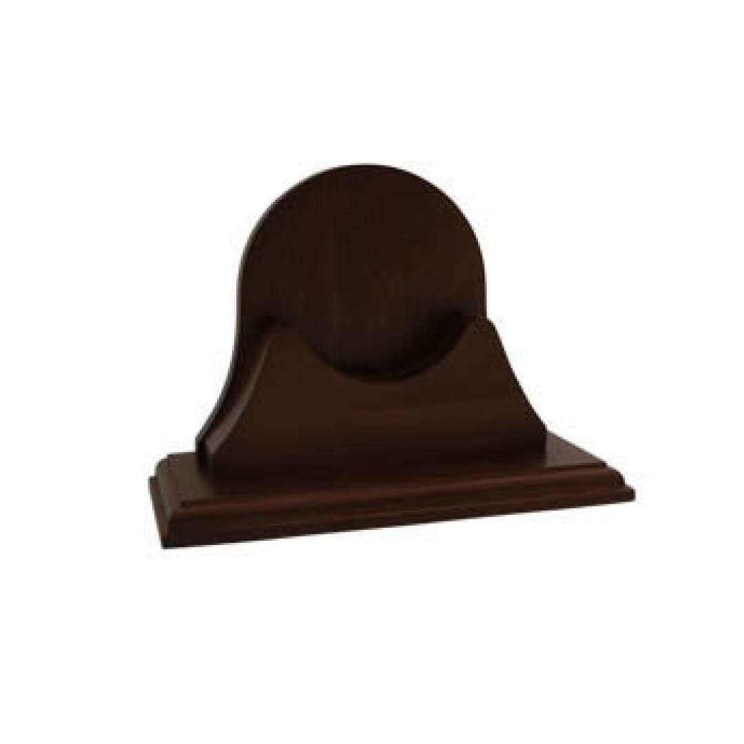 Single Mahogany base for Endurance II 105 Series