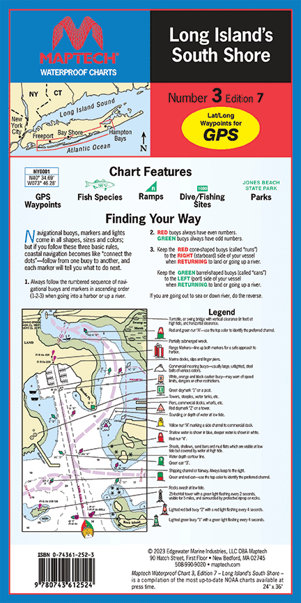 Long Island South Shore Maptech WPC003-7E