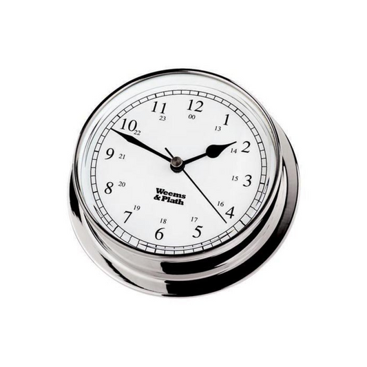 W&P Chrome Endurance 085 Quartz Clock