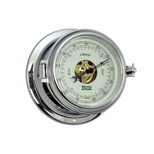 W&P Chrome Endurance II 115 Open Dial Barometer