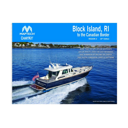 ChartKit 2 Block Island to Canadian Border 18ED by Maptech