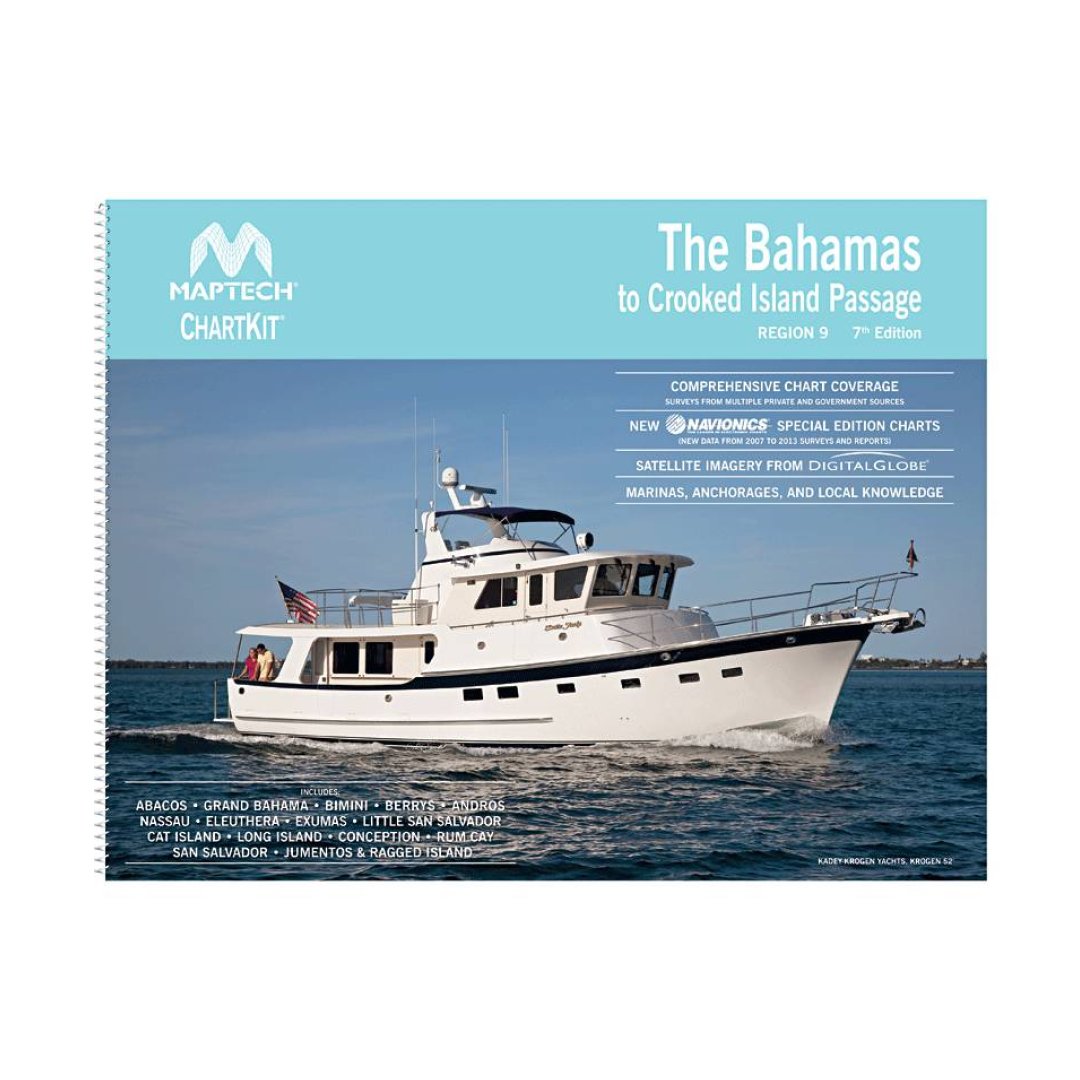 ChartKit 9 The Bahamas to Crooked Island Passage 7E 2014 by Maptech