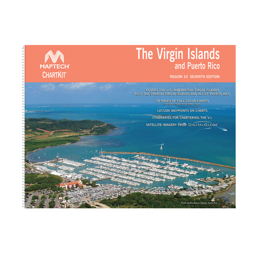Chartkit 10 Virgin Islands & Puerto Rico 7E by Maptech