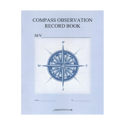 Compass Observation Record Book by Harpoon