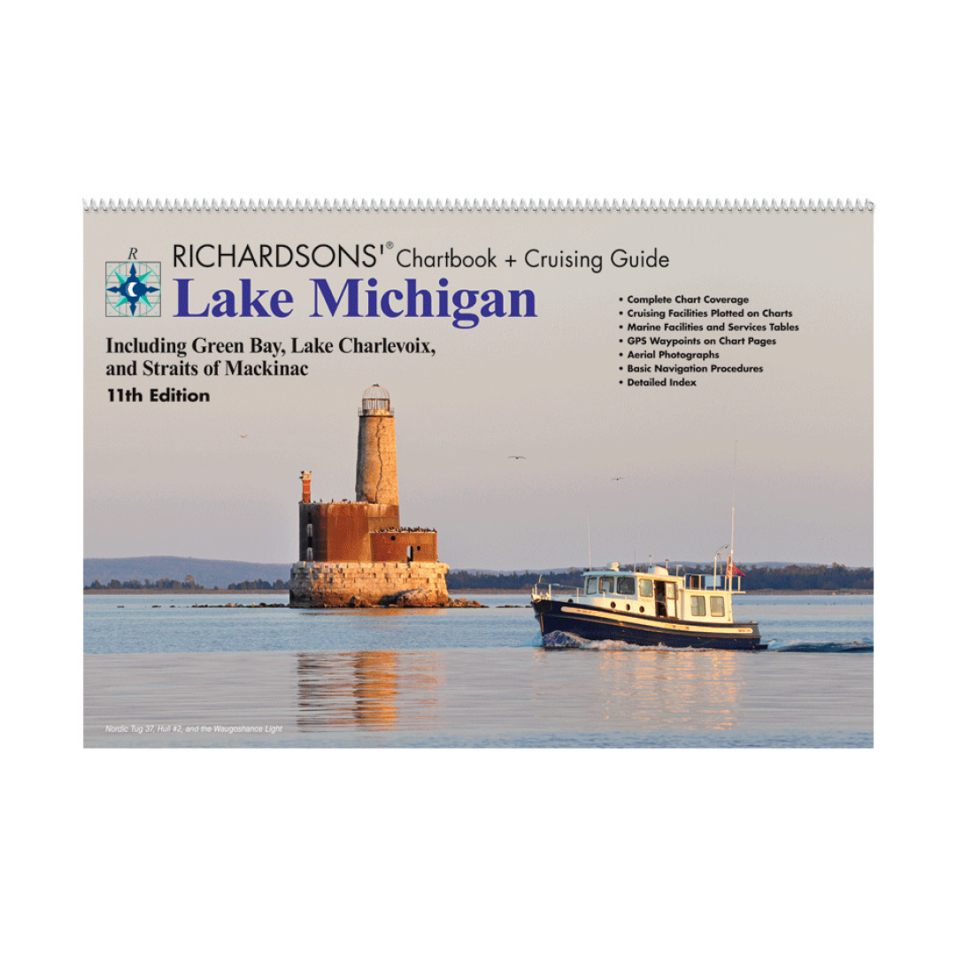 Lake Michigan Richardsons Chartbook & Cruising Guide 11th edition (NEW EDITION)