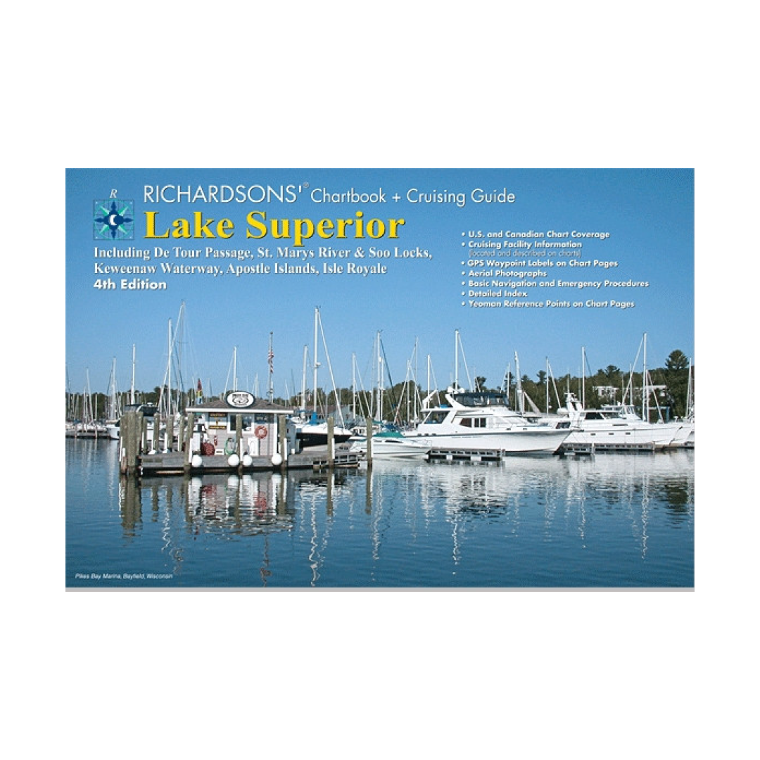 Lake Superior Richardsons Chartbook & Cruising Guide 4th edition