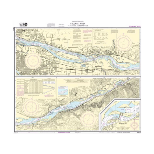 NOS 18531 OGF Columbia River - Vancouver to Bonneville