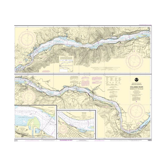 NOS 18532 OGF Columbia River - Bonneville to The Dalles