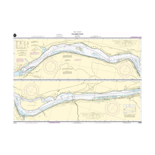 NOS 18533 OGF Columbia River - Lake Celilo