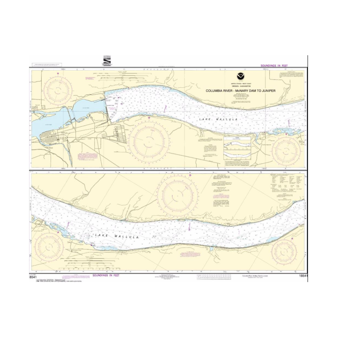 NOS 18541 OGF Columbia River - McNary Dam to Juniper