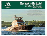ChartKit 3 New York to Nantucket inc. Cape May, NJ 18E by Maptech