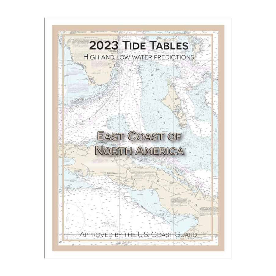 Tide Tables 2024 East Coast North America Pilothouse Charts