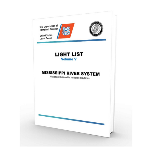 USCG Light List 5 2024 Mississippi River System
