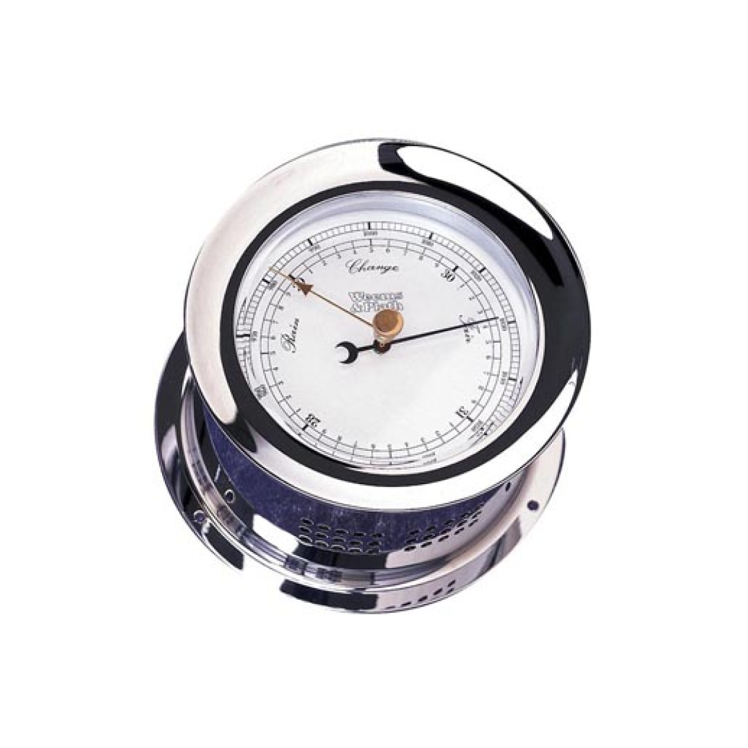 W&P Chrome Plated Atlantis Barometer